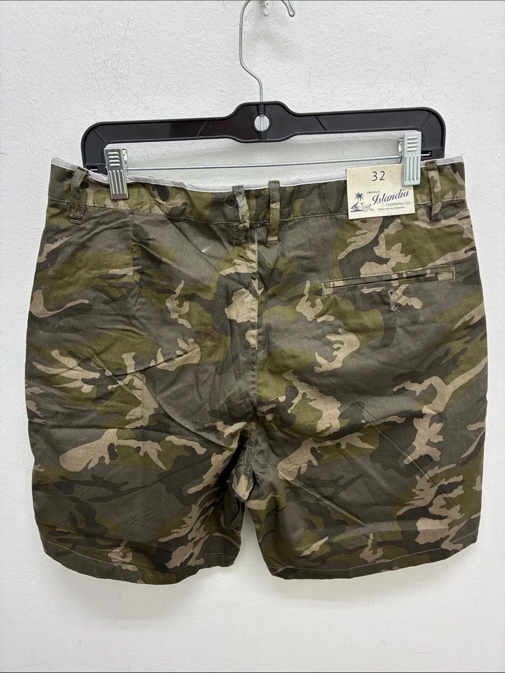 Men's Camo Swim Trunks - Green Camo